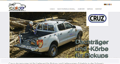 Desktop Screenshot of casco-accessories.com