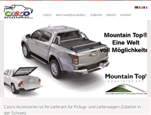 Tablet Screenshot of casco-accessories.com